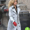 GOTHAM ERIN RICHARDS (BARBARA KEAN) WHITE COTTON COAT GOTHAM ERIN RICHARDS (BARBARA KEAN) WHITE COTTON COAT