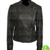 GOTHAM JESSICA LUCAS (TABITHA GALAVAN) BLACK LEATHER JACKET GOTHAM JESSICA LUCAS (TABITHA GALAVAN) BLACK LEATHER JACKET