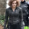 GOTHAM CAMREN BICONDOVA (SELINA KYLE) BLACK LEATHER JACKET GOTHAM CAMREN BICONDOVA (SELINA KYLE) BLACK LEATHER JACKET