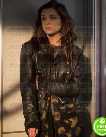GYPSY SOPHIE COOKSON (SIDNEY PIERCE) BIKER LEATHER JACKET