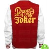 HARLEY QUINN VARSITY LETTERMAN BOMBER JACKET