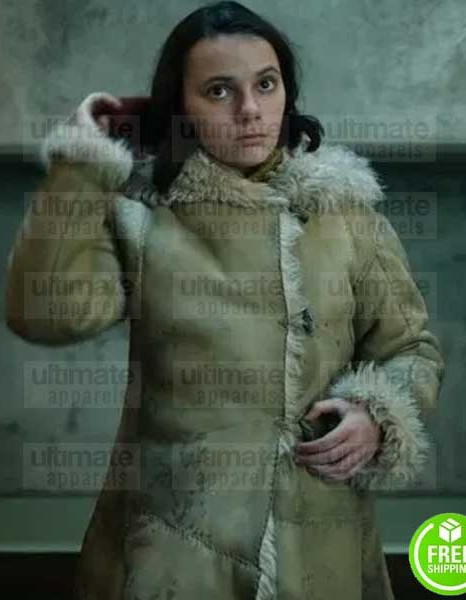 HIS DARK MATERIAL DAFNE KEEN (LYRA BELACQUA) FUR LEATHER COAT