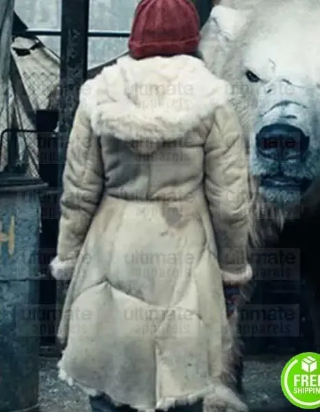 HIS DARK MATERIAL DAFNE KEEN (LYRA BELACQUA) FUR LEATHER COAT