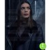 LOCKE AND KEY LAYSLA DE OLIVERIA (DODGE) BLACK FUR LEATHER JACKET