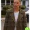 LUCIFER LAUREN GERMAN (CHLOE DECKER) BROWN SUEDE LEATHER JACKET