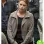 LUCIFER LAUREN GERMAN (CHLOE DECKER) GREY LEATHER JACKET
