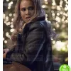 LUCIFER LESLEY-AAN BRANDT (MAZIKEEN) BLACK SHEARLING LEATHER JACKET LUCIFER LESLEY-AAN BRANDT (MAZIKEEN) BLACK SHEARLING LEATHER JACKET