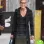 MODERN FAMILY JULIE BOWEN (CLAIRE DUNPHY) BLACK WOOL COAT