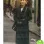 MODERN FAMILY JULIE BOWEN (CLAIRE DUNPHY) GREEN WOOL TRENCH COAT