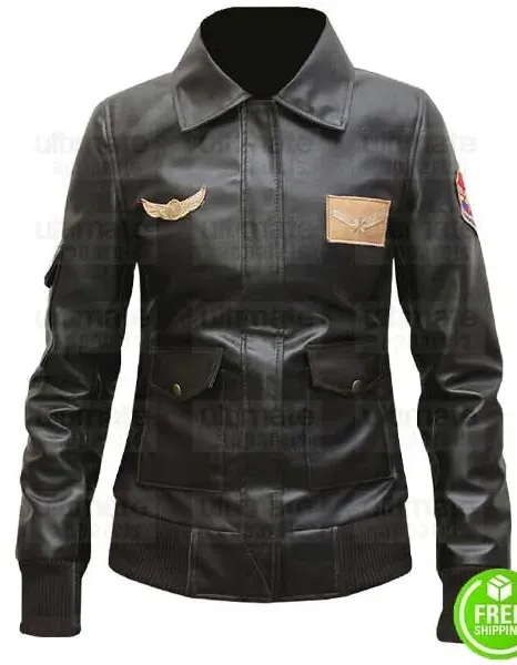 CAPTAIN MARVEL BRIE LARSON AVIATOR FLIGHT BROWN JACKET CAPTAIN MARVEL BRIE LARSON AVIATOR FLIGHT BROWN JACKET