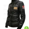 CAPTAIN MARVEL BRIE LARSON AVIATOR FLIGHT BROWN JACKET CAPTAIN MARVEL BRIE LARSON AVIATOR FLIGHT BROWN JACKET