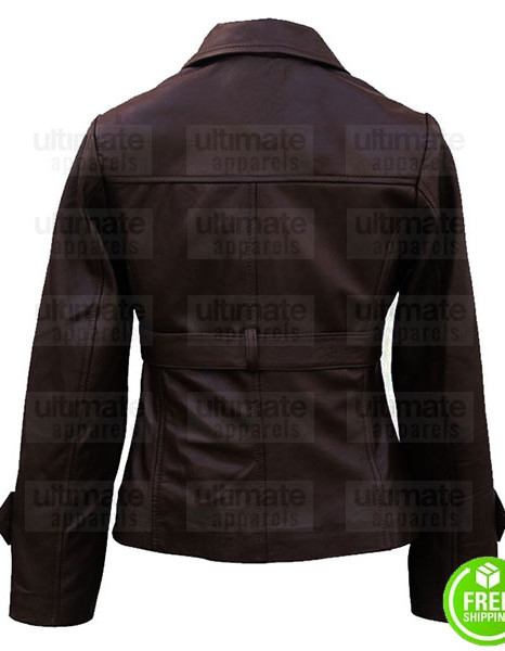 Captain America Hayley Atwell (Peggy Carter) Brown Jacket Captain America Hayley Atwell (Peggy Carter) Brown Jacket