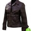 Captain America Hayley Atwell (Peggy Carter) Brown Jacket Captain America Hayley Atwell (Peggy Carter) Brown Jacket