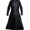 Matrix Reloaded Trinity Carrie-Anne Moss Trench Leather Coat