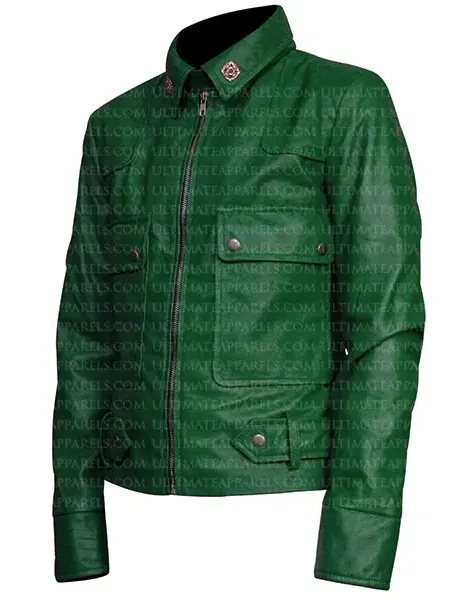 SMALLVILLE ALLISON MACK GREEN JACKET SMALLVILLE ALLISON MACK GREEN JACKET