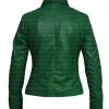 SMALLVILLE ALLISON MACK GREEN JACKET SMALLVILLE ALLISON MACK GREEN JACKET