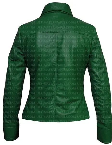 SMALLVILLE ALLISON MACK GREEN JACKET SMALLVILLE ALLISON MACK GREEN JACKET