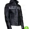 Women's Reflective Skull Biker Jacket Women's Reflective Skull Biker Jacket