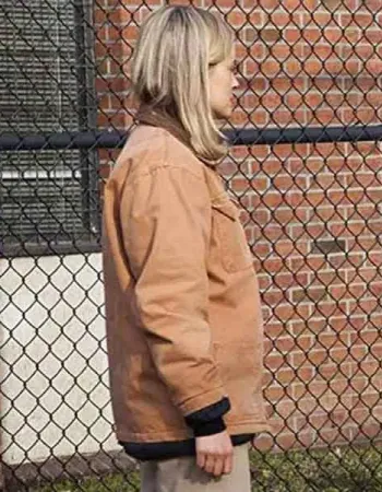 ORANGE IS THE NEW BLACK TAYLOR SCHILLING BROWN JACKET ORANGE IS THE NEW BLACK TAYLOR SCHILLING BROWN JACKET