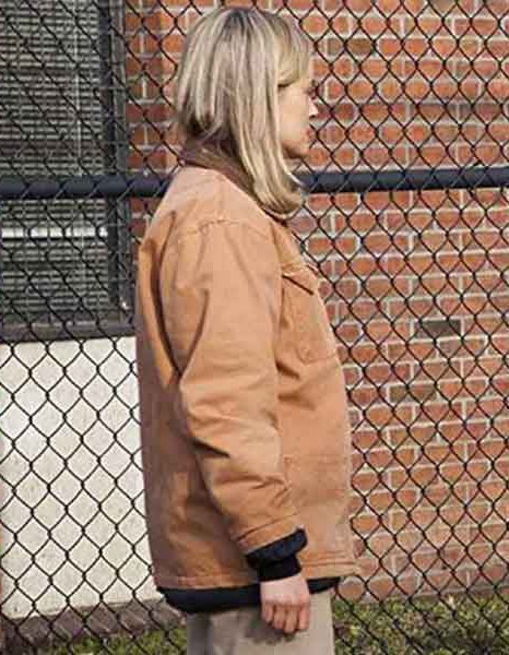 ORANGE IS THE NEW BLACK TAYLOR SCHILLING BROWN JACKET ORANGE IS THE NEW BLACK TAYLOR SCHILLING BROWN JACKET