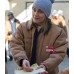 ORANGE IS THE NEW BLACK TAYLOR SCHILLING BROWN JACKET