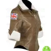 OVERWATCH TRACER BROWN LEATHER JACKET OVERWATCH TRACER BROWN LEATHER JACKET