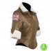 OVERWATCH TRACER BROWN LEATHER JACKET