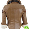 OVERWATCH TRACER BROWN LEATHER JACKET OVERWATCH TRACER BROWN LEATHER JACKET