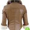 OVERWATCH TRACER BROWN LEATHER JACKET OVERWATCH TRACER BROWN LEATHER JACKET