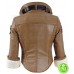 OVERWATCH TRACER BROWN LEATHER JACKET