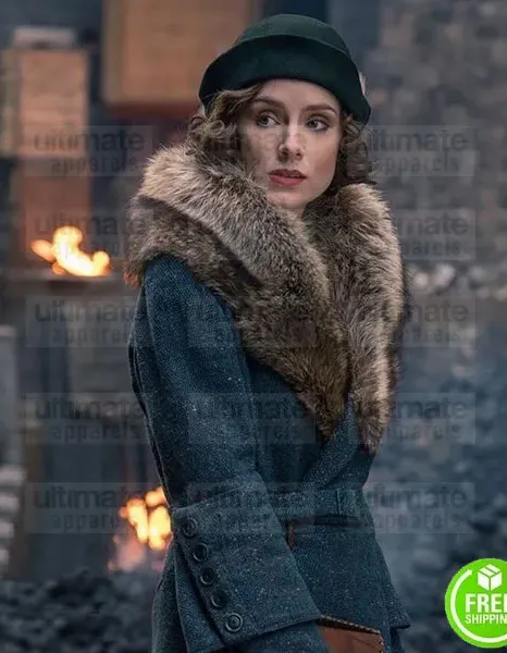 PEAKY BLINDERS SEASON 5 SOPHIE RUNDLE COAT PEAKY BLINDERS SEASON 5 SOPHIE RUNDLE COAT