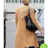 RED SPARROW JENNIFER LAWRENCE (DOMINIKA EGOROVA) BROWN COTTON COAT