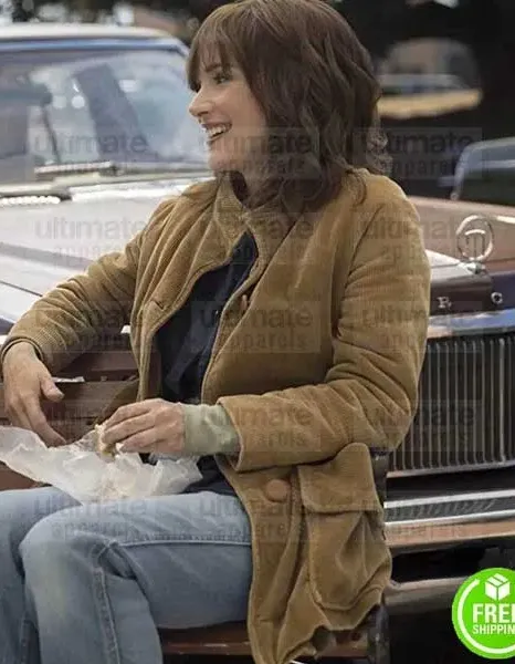 STRANGER THINGS WINONA RYDER (JOYCE BYERS) BROWN COAT STRANGER THINGS WINONA RYDER (JOYCE BYERS) BROWN COAT