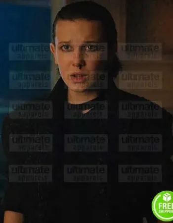 STRANGER THINGS SEASON 3 MILLIE BOBBY BROWN (ELEVEN) COAT