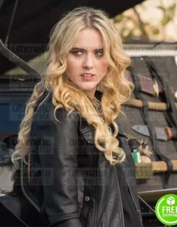 SUPERNATURAL KATHERINE RAMDEEN (ALEXIS JONES) BLACK LEATHER JACKET SUPERNATURAL KATHERINE RAMDEEN (ALEXIS JONES) BLACK LEATHER JACKET