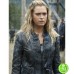 THE 100 ELIZA TAYLOR (CLARKE GRIFFIN) BLACK LEATHER JACKET