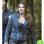 THE 100 PAIGE TURCO (ABIGAIL GRIFFIN) BLUE LEATHER JACKET