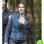 THE 100 PAIGE TURCO (ABIGAIL GRIFFIN) BLUE LEATHER JACKET