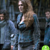 THE 100 PAIGE TURCO (ABIGAIL GRIFFIN) BLUE LEATHER JACKET