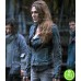 THE 100 PAIGE TURCO (ABIGAIL GRIFFIN) BLUE LEATHER JACKET