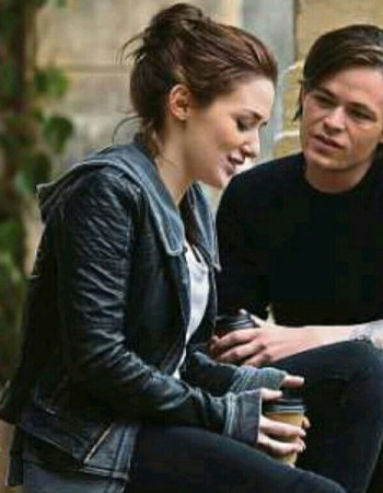 THE FALLEN ADDISON TIMLIN (LUCINDA PRICE) BLACK JACKET