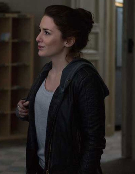 THE FALLEN ADDISON TIMLIN (LUCINDA PRICE) BLACK JACKET