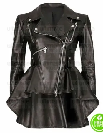 THE UMBRELLA ACADEMY EMMY RAVER-LAMPMAN BLACK FROCK JACKET