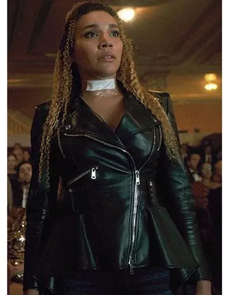 THE UMBRELLA ACADEMY EMMY RAVER-LAMPMAN BLACK FROCK JACKET
