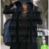 TITANS TEAGAN CROFT (RAVENS) GREY COTTON HOODIE JACKET TITANS TEAGAN CROFT (RAVENS) GREY COTTON HOODIE JACKET