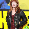 WATCHMEN PREMIERE FRANCES FISHER (JANE CRAWFORD) BIKER LEATHER JACKET