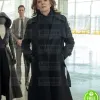 WATCHMEN JEAN SMART (LAURIE BLAKE) BLACK COTTON COAT WATCHMEN JEAN SMART (LAURIE BLAKE) BLACK COTTON COAT