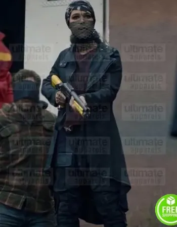 WATCHMEN TV SEIRES JESSICA CAMACHO BLACK COAT