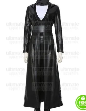 WATCHMEN TV SERIES REGINA KING BLACK COSTUME COAT