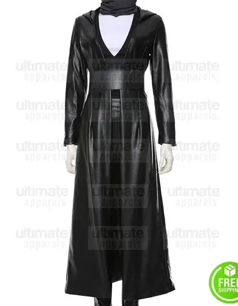 WATCHMEN TV SERIES REGINA KING BLACK COSTUME COAT WATCHMEN TV SERIES REGINA KING BLACK COSTUME COAT